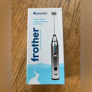 NEW! Native Path Frother